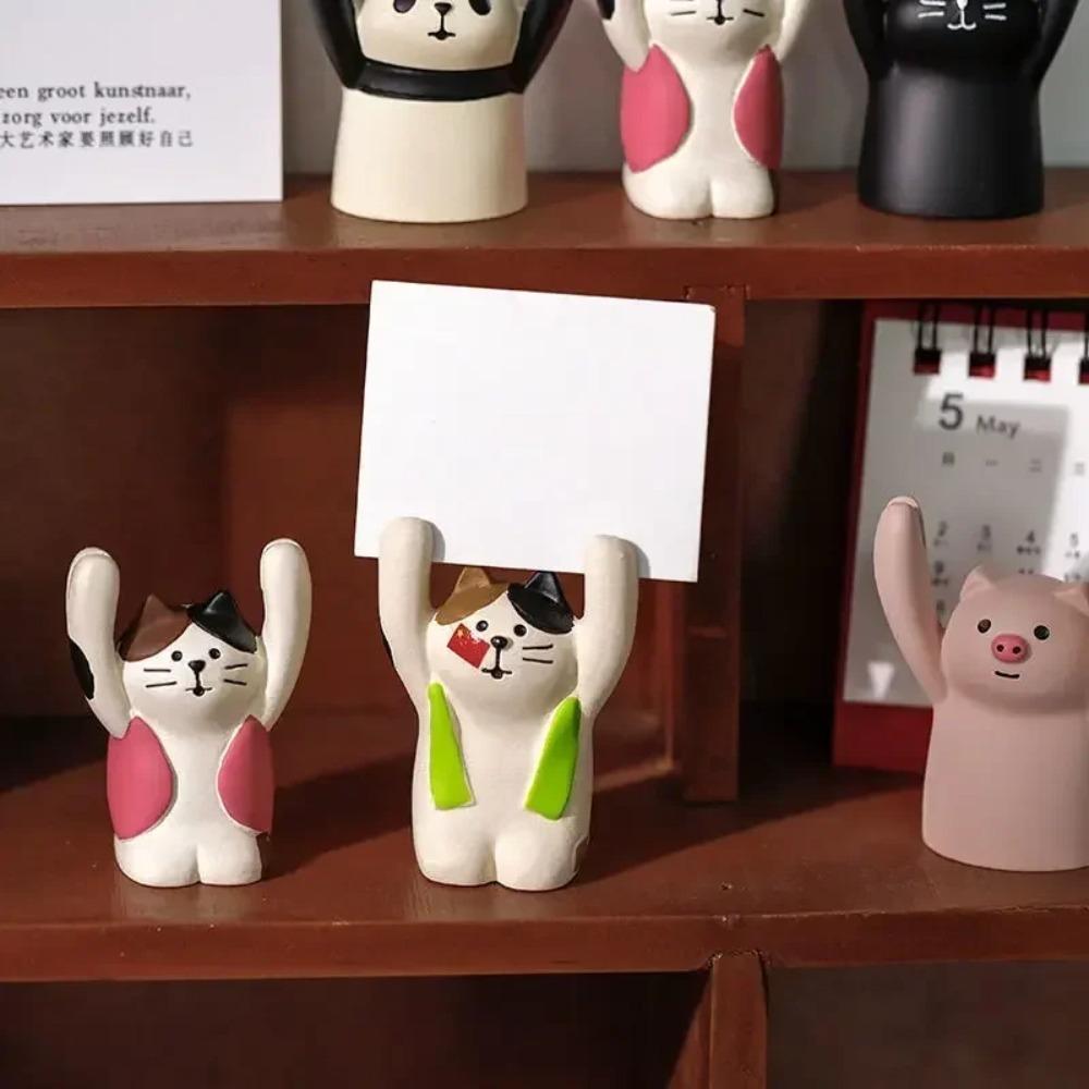 Подставка для украшения мультяшной карты из смолы