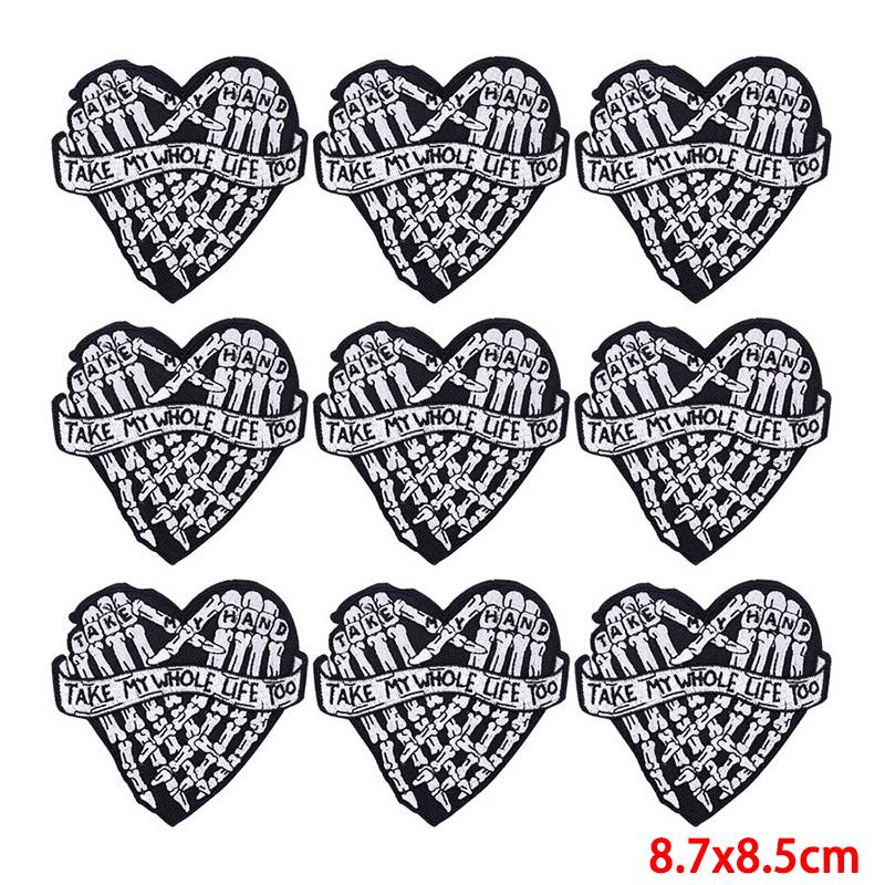 10 шт./лот, оптовая продажа, вышивка, железные нашивки для одежды, нашивки для одежды, куртки, декор, аппликация, принадлежности для шитья