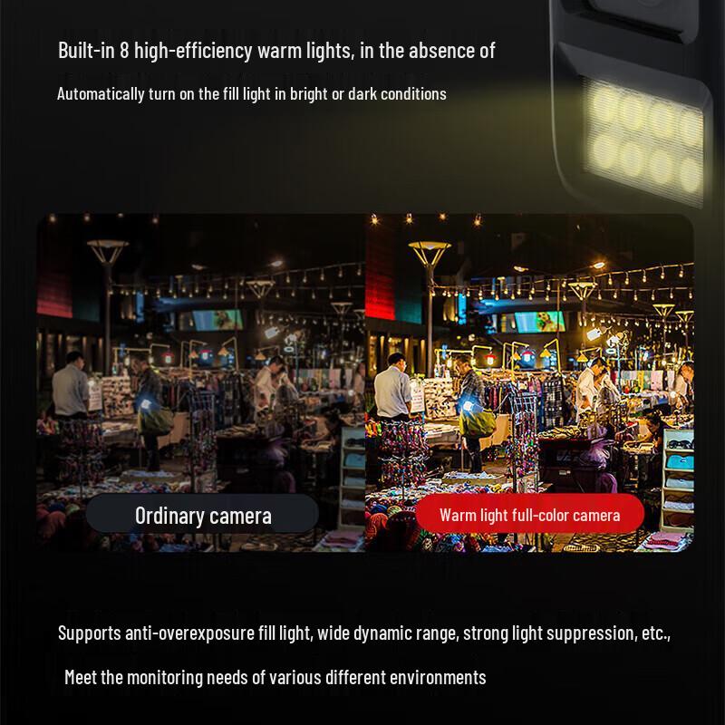 Dahua 4 Мп Full-Color Starlight PoE IP-камера-пуля CN-вилка (адаптер в комплекте)