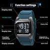 Мужские цифровые часы водонепроницаемые спортивные ретро многофункциональные военные часы-будильник светодиодные наручные часы