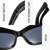 Модные футуристические солнцезащитные очки для мужчин и женщин, очки UV400, очки