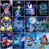 5D Алмазная Живопись Лило Стич Распродажа Мозаика Мультфильм Полная Круглая Выкладка Вышивка Морской Пейзаж Цветы Домашний Декор