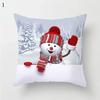 45*45cm Decorative Cushion Cover Christmas Santa Claus Pillow Cover Christmas Decoration Pillowcase Cushions For Sofa Home Gifts