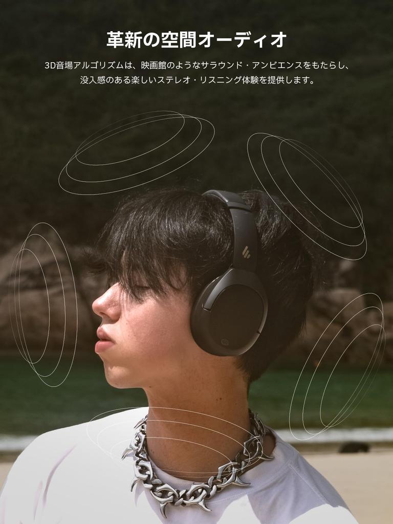 Award Edifier W830NB Wireless Headphones Noise Canceling Bluetooth High Up To 94 Hours Playtime Connection Equipped with High Performance Microphone