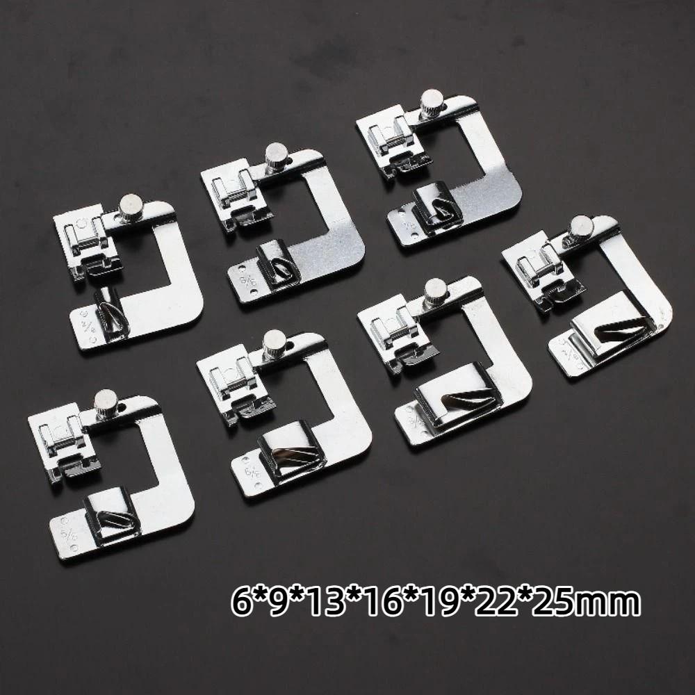 Universal Rolled Hem Presser Foot Snap-On Wide Rolled Foot Hemming Presser Foot Home Use