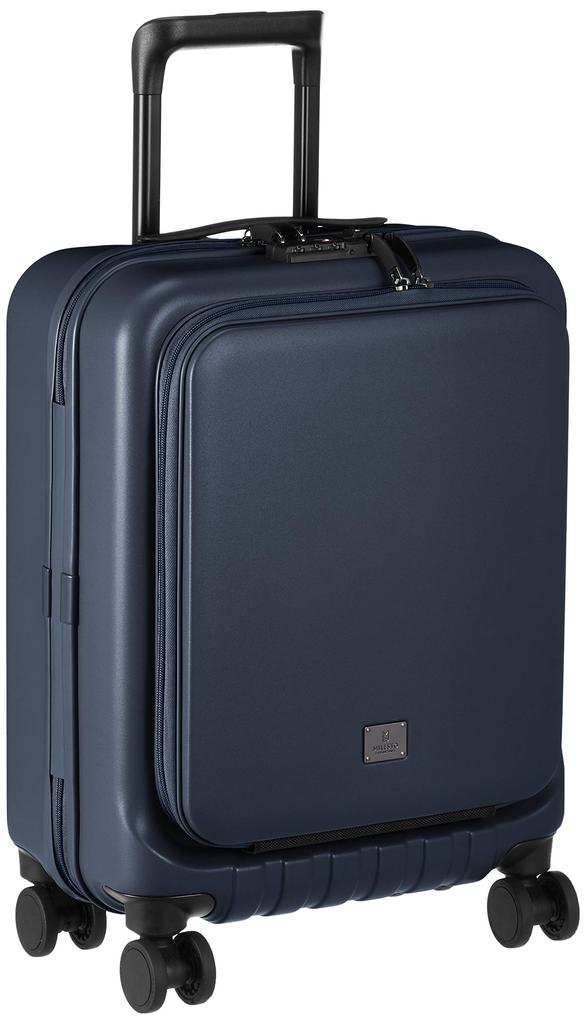Mirest Carry Case Suitcase Front Pocket Carry Cabin Size with Stopper MLS589 Allowed 31L Cm Navy Carry-on 52.5 3.2kg