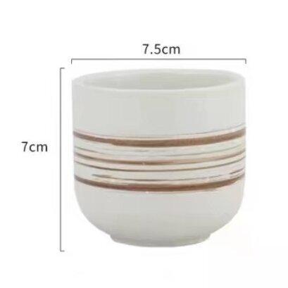 Japanese Teacup Black Ceramic Cup Coffee Cup Gifts Home Water Cup Aromatherapy Cup