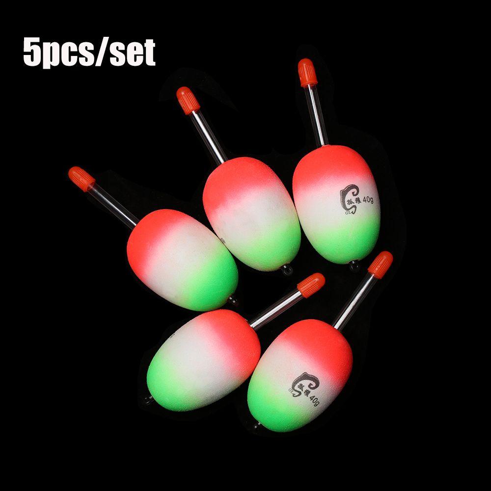 5 шт./компл. Горячий пластиковый светящийся ночной рыболовный поплавок Световой стержень Шарик из пены ЭВА Бойя