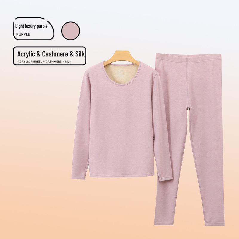 Термобелье из кашемира и шелка осень-зима: Теплый костюм для мужчин и женщин