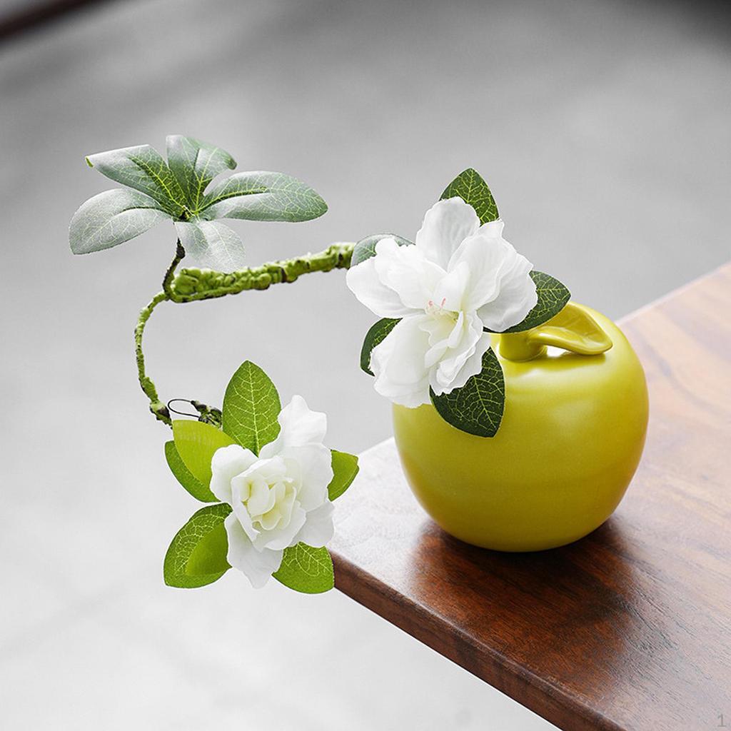 Керамическая ваза для цветов в форме фруктов, центральные украшения для стола, органайзер для букетов