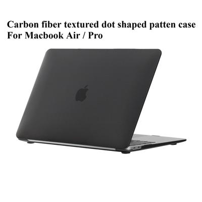 Чехол из углеродного волокна с текстурой в виде точек и узором из твердой оболочки для Macbook Air 13,3 13,6 дюймов, чехлы для ноутбуков Mac Book Pro 13,3 14,2 16,2 дюйма