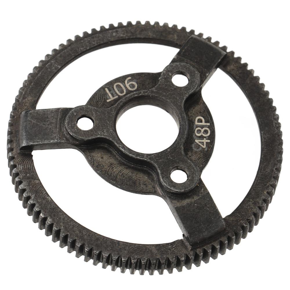 Balck Steel Pinion Gear Set Steel Upgrade Gear Gea Set for Traxxas 2WD 1/10 RC Car RC Car Upgrades