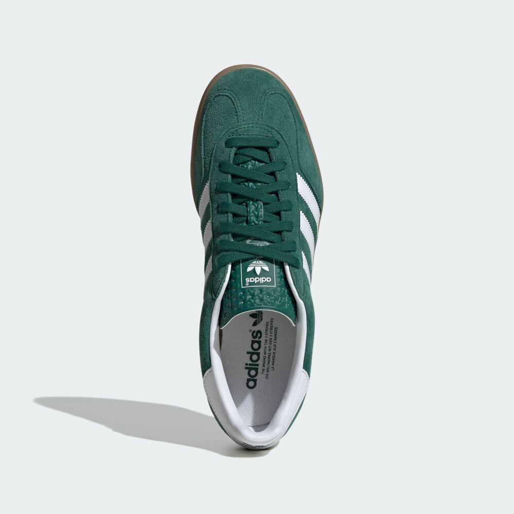 adidas GAZELLE INDOOR College Green Кроссовки ORIGINALS Unisex JI2062 College Green/Обувь Белый/Каучук