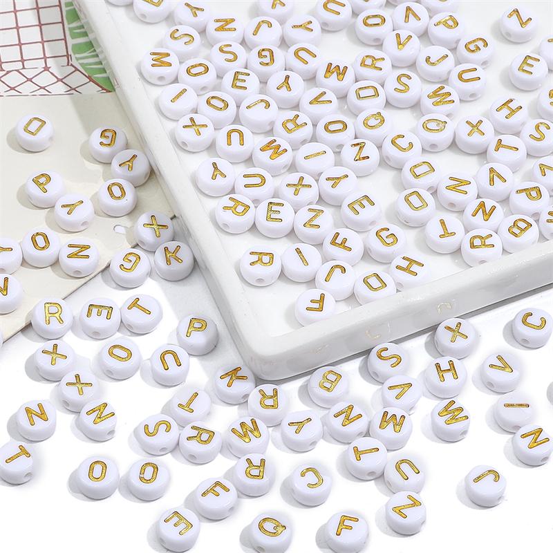 50 шт. 4x7 мм акриловые плоские бусины с буквами для серьг, браслета, ожерелья, ручная работа, аксессуары для изготовления ювелирных изделий своими руками