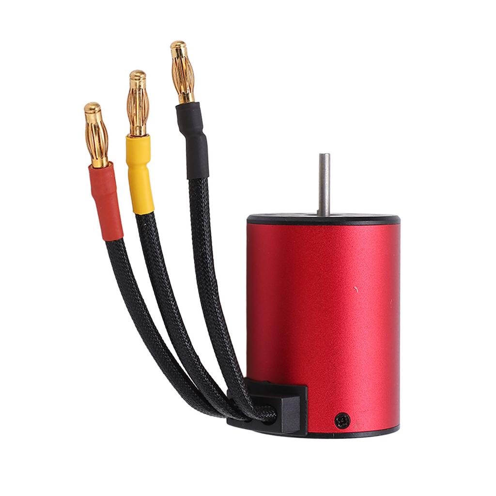 S3650 5200KV Brushless Waterproof Motor 4 Pole 12 Slot RC Car Motor Accessory for 110 Remote