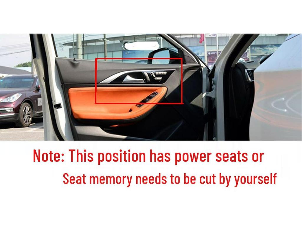 Наклейки на ручки центральной консоли из углеродного волокна для интерьера Infiniti QX30