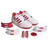 Quiccs x adidas Forum Low TEQ63 Унисекс Кроссовки Белый Облачно-белый Алый GW3493