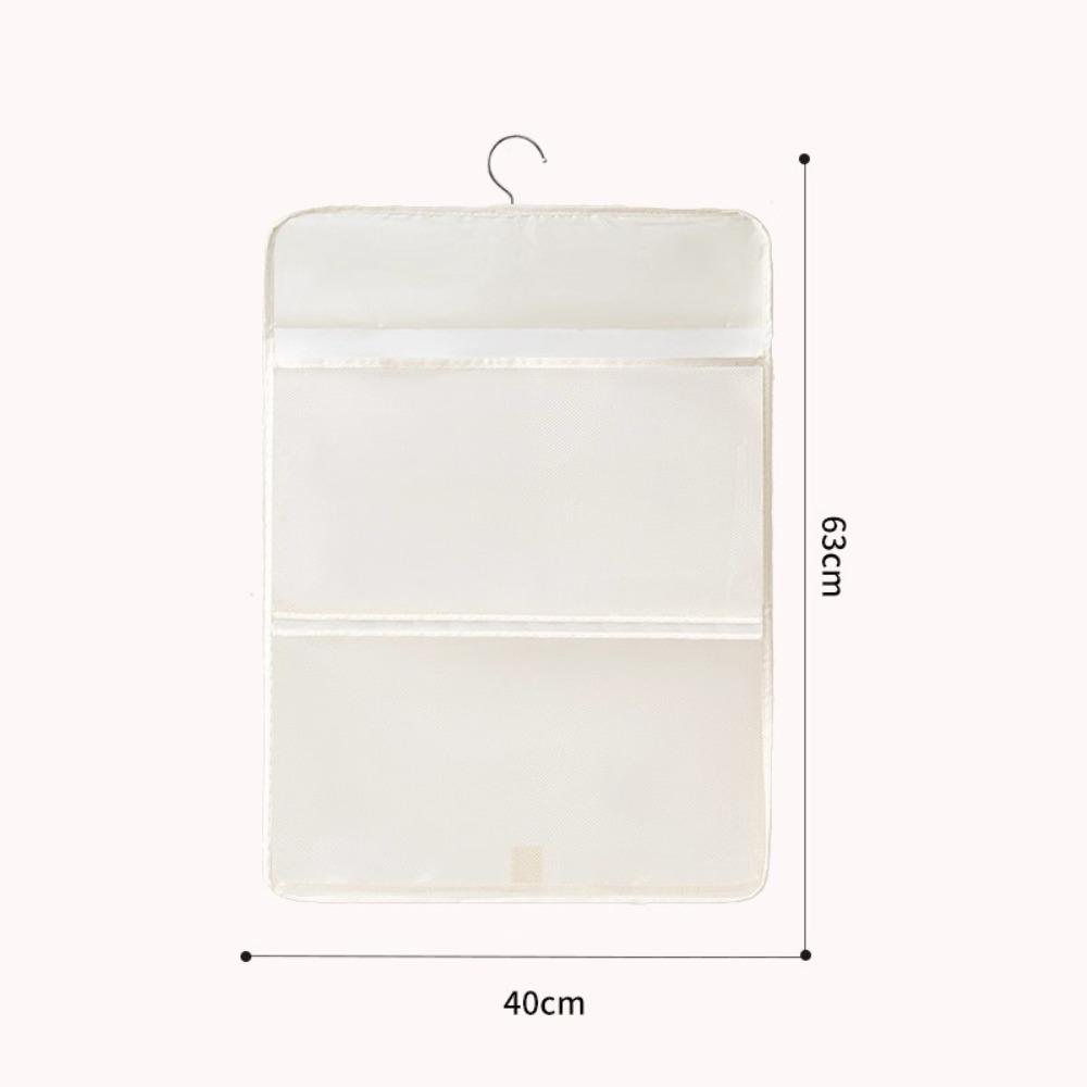 Экономичный подвесной органайзер для хранения, многофункциональные сетчатые карманы, органайзер для хранения бюстгальтеров, универсальный компактный органайзер для шкафа, общежитие