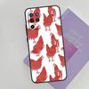 Cartoon Chicken Rooster Phone Case For Oppo A54 A74 A94 A15 A16 A17 A52 A72 A76 A96 A57 A58 A78 A98 A53S Cover Case