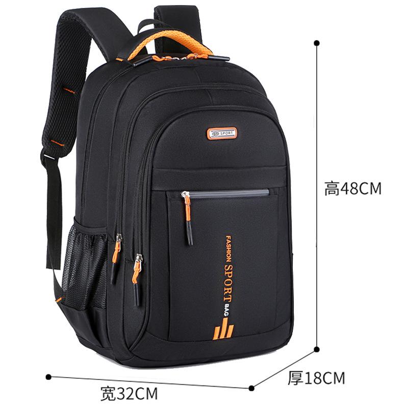 Backpack Backpack Men'S High Capacity Business Computer Backpack Women'S Travel Travel Bag High School Middle School Student School Bag