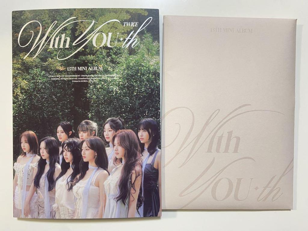 [USED] TWICE With YOU-th US Limited Autographed Postcard