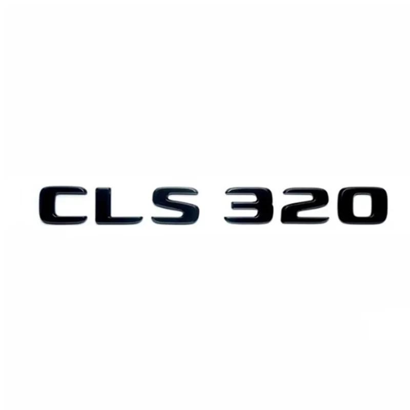 Car Trunk Letters Logo Alphabet Badge Emblem Sticker For Mercedes Benz CLS Class 56 63 CLS260 CLS300 CLS400 CLS350 C219 C257 AT1