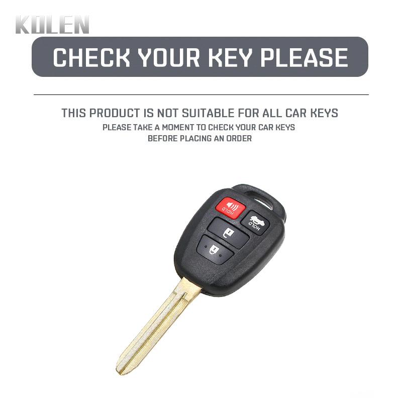 Новый ТПУ Чехол для ключа автомобиля Оболочка для Toyota Prius Corolla Yaris Avensis Camry RAV4 4 кнопки 2012 2013 2014 2015 2016 2017 2018