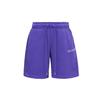 X Wordmark Co-Branded Solid Letter Logo Print Casual Shorts Men Bottoms Purple DV6468-514