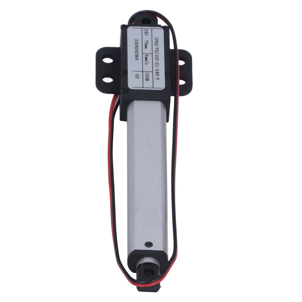 Electric Mini Linear Actuator Telescopic Small Motion Actuator 150N 75mm Stroke DC24V 4mm s for Robot