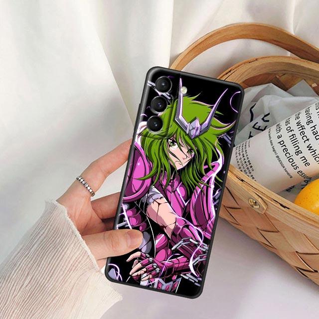 Чехол для телефона Saint Seiya для Samsung Galaxy S24 S23 Ultra 5G S20 S21 FE S25 S24FE S26 Plus Мягкий чехол Пегас Сейя