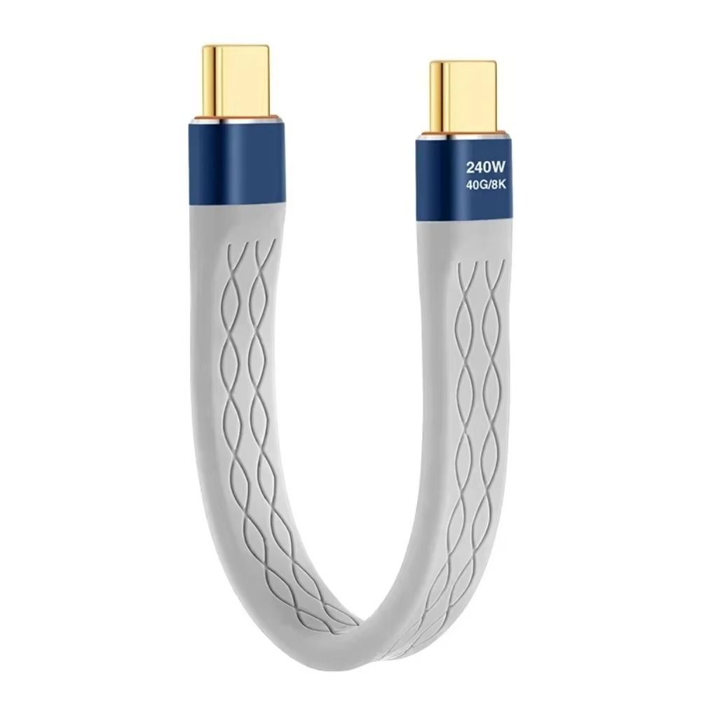 Гибкий кабель USB4.0 PD 240 Вт 8K 60 Гц Удлинитель Профессиональный кабель для передачи данных Мобильный телефон