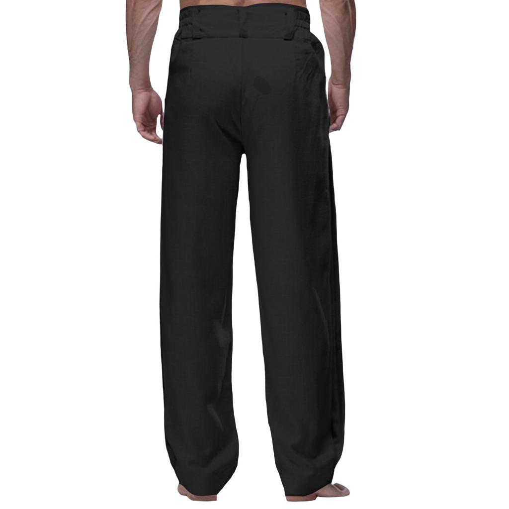 Спортивные штаны для фитнеса, однотонные, свободные, повседневные, спортивные штаны для бега