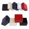 6Pcs Sponge Case Jewelry Gift Box Paper Jewelry Display Box High Quality Ring Box  Wedding Favors