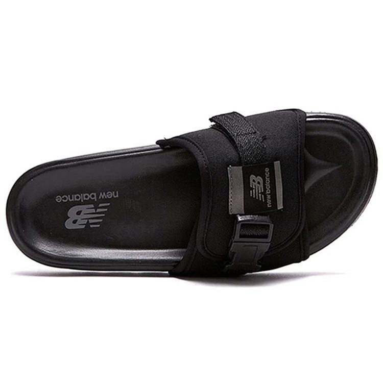 New Balance Черные унисекс тапочки SD2152BBW