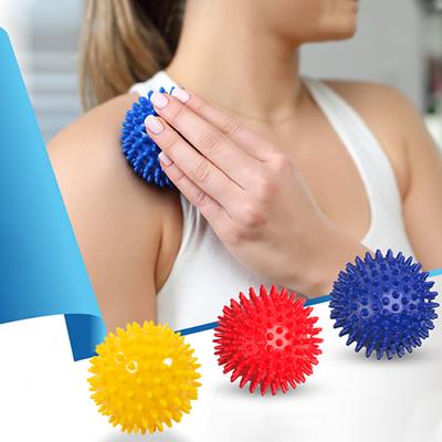 Массажный инструмент для ног Fascia Ball YoGa, подходящий для массажа всего тела, розовый, фиолетовый, синий, черный, глубокий массажер с колючими точками