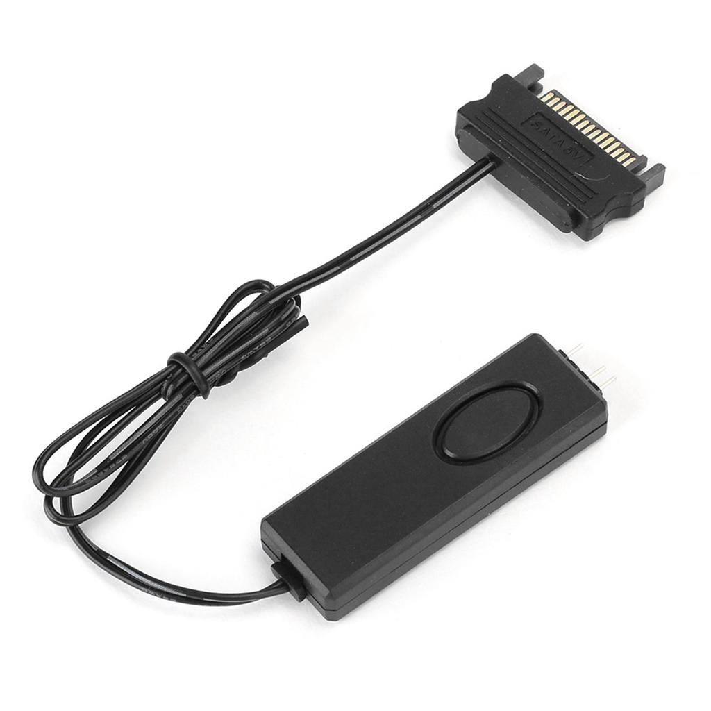 Радиочастотный пульт дистанционного управления вентилятором контроллер освещения ПК аксессуары 5 В Symphony ARGB черный SATA-Pin(черный )