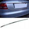 A6 C6 Saloon Chrome Trunk Trim - Tailgate Accent - Premium Car Rear Detail - Shine Enhancer Tailgate Tuning