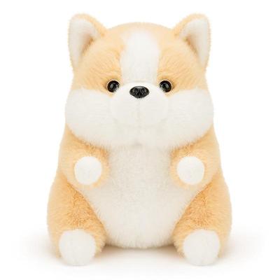 Очаровательный набор плюшевых щенков хаски, сиба-ину и померанского шпица