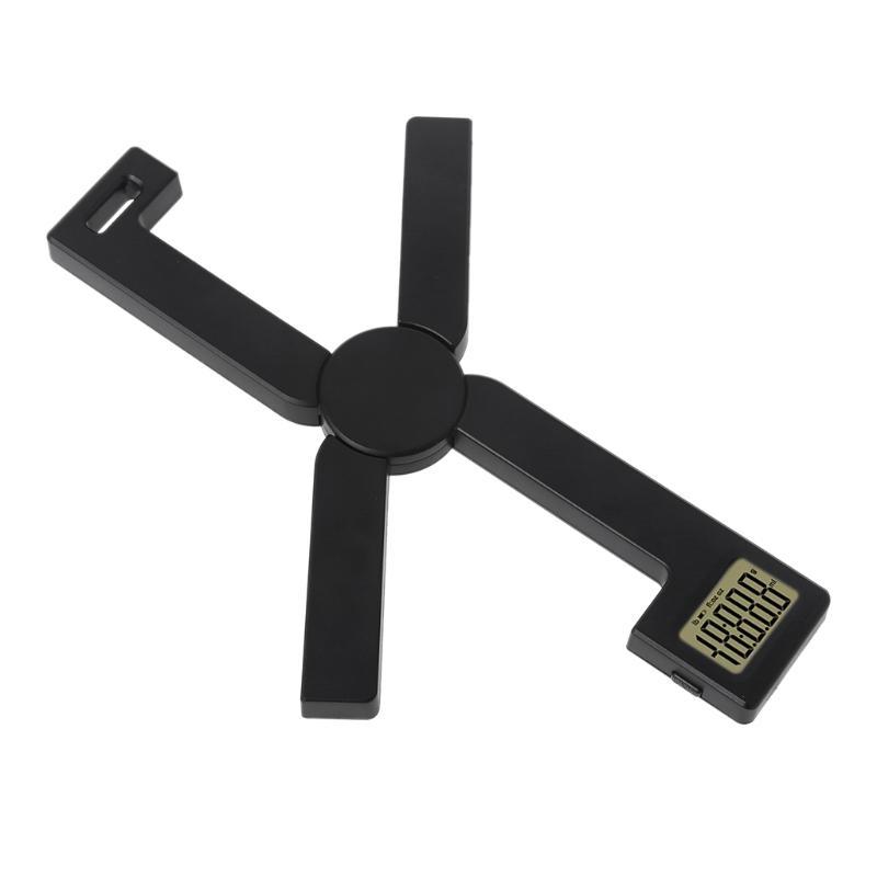 Compact Folding Digital Kitchen Scale, Accurate Foldable Portable Scale Easy to Read LCD Display