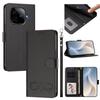 Happy Heart Pattern Magnetic Closure Vegan Leather Phone Case With Wrist Strap For vivo X200 FE