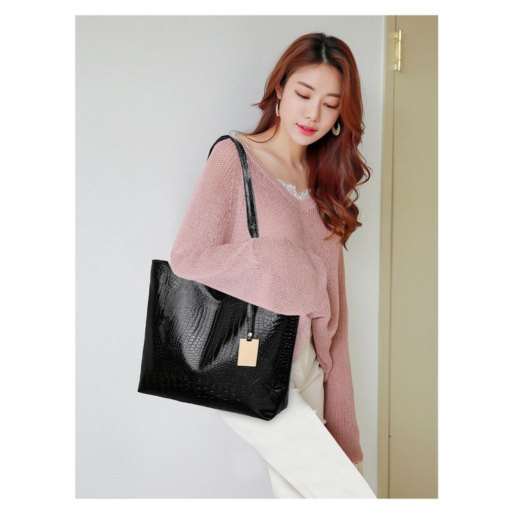 Женская ретро-сумка - Сумка кроссбоди/на плечо большой вместимости, Элегантная декоративная сумка с металлическими элементами, Женский кошелек, Ретро-кошелек, Рабочая сумка