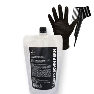 Крем-перманент Lavato Power Press Down Perm Cream Type 100 мл + перманент + щетка для перманента + набор перчаток, 3 шт.