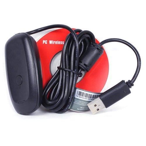 Wireless Adapter - Microsoft - XBOX 360 - Windows Compatible - Color Black - Wireless Connectivity