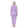 Special Needs & Disability Romper for Women S-XXL: Adaptive Jumpsuit with Double-End Zip, Long Sleeve Pants for Easy Care