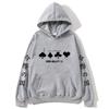 Japanese Game Printed Hoodies Men Women Autumn Winter Cartoon Casual Harajuku Fashion Fleece Sweatshirt Pullover