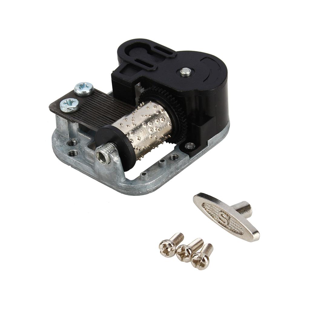 Заводные музыкальные движения Часть с винтами Winder Fur Elise Music Box