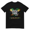 Unisex Shirt Cotton Oversize Large Size Gaza Forever Jamaican Flag Dancehall Vybz Fans Men, Women's T-Shirt