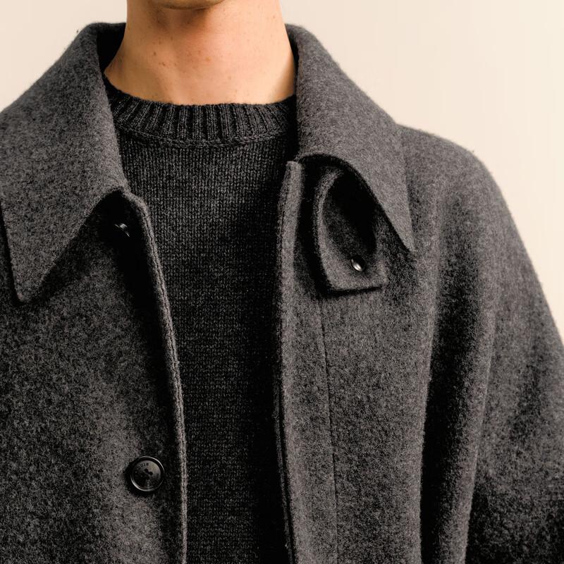 Men's Winter Wool Blend H-Fit Overcoat