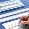 Plastic Straight Ruler Multifunction Drawing Ruler Drawing Tool Measuring Ruler  School