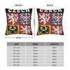 Decorative Pillow Covers Czech Republic Coat Of Arms Merch Living Room Pillow Case Cover Drop Shipping Multiple Sizes
